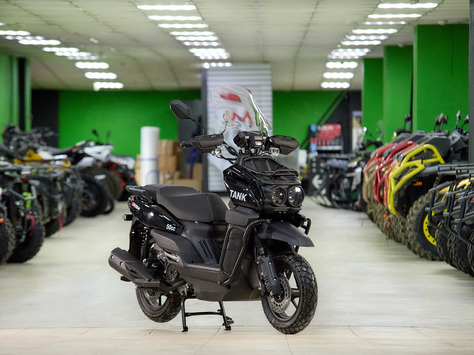 Скутер TOKISHI TANK 3 Black