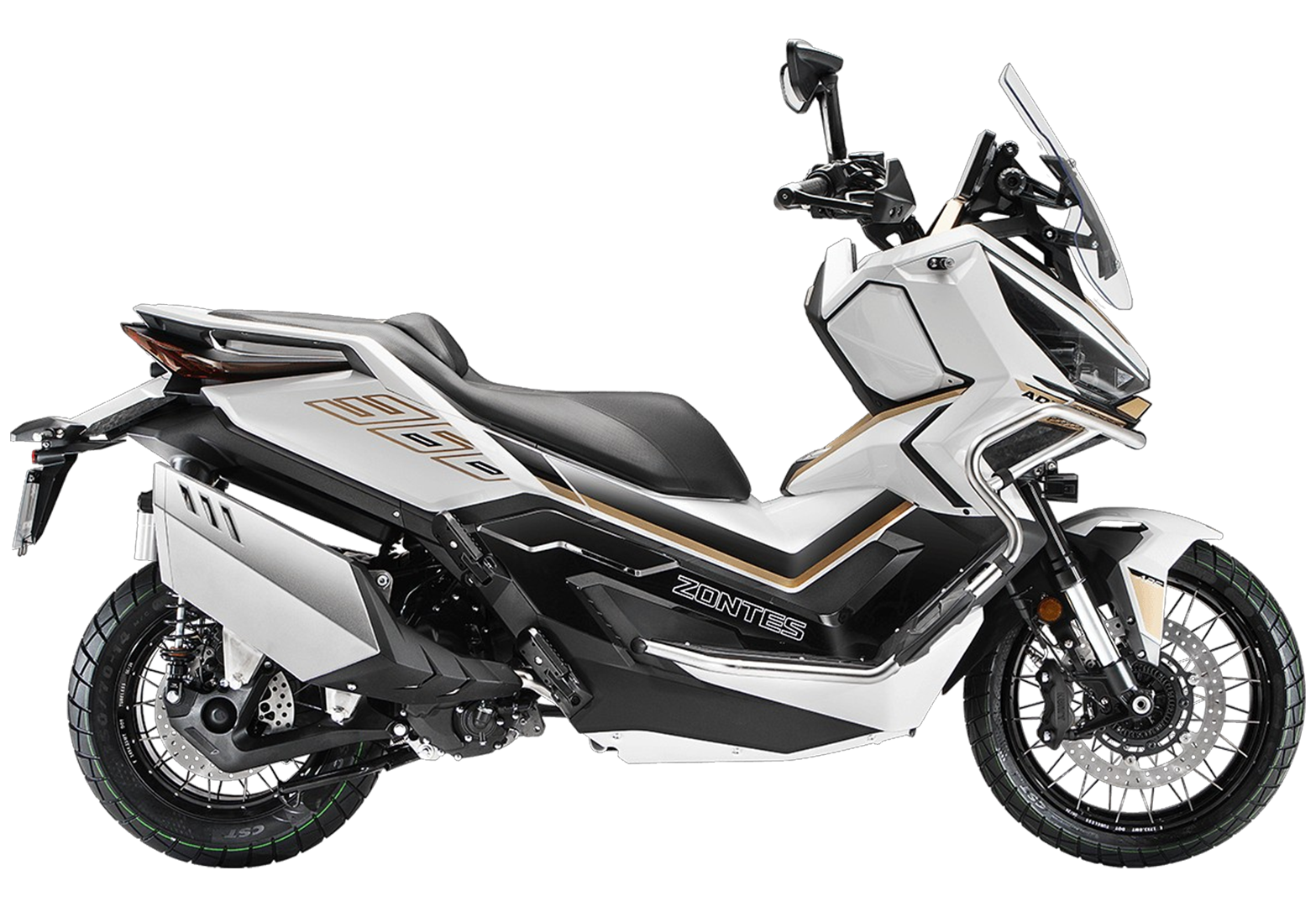 Максискутер ZONTES ZT368-G (ZT1P79MP EFI) 17/14 (2025 г.) ПТС (Белый)