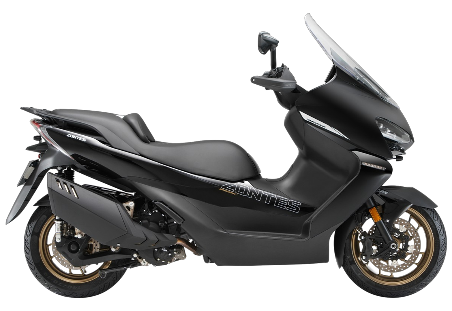 Максискутер ZONTES ZT368-K (ZT1P79MP EFI) 15/14 (2025 г.) ПТС (Черный)
