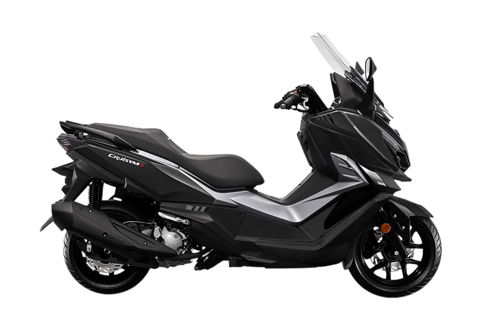Максискутер SYM CRUiSYM a 300 матовый черный