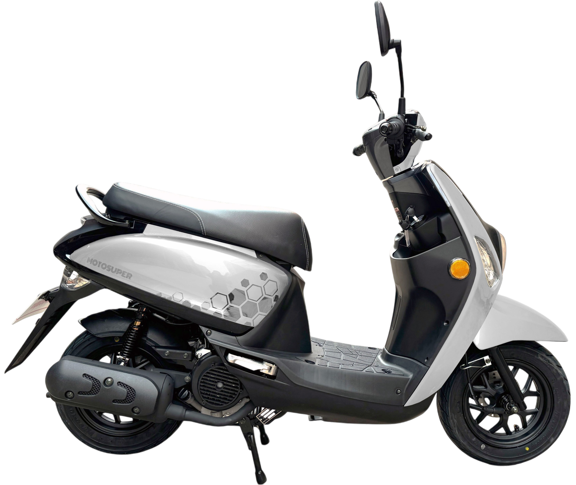 Скутер Motosuper S9 Blanc Gris (белый)