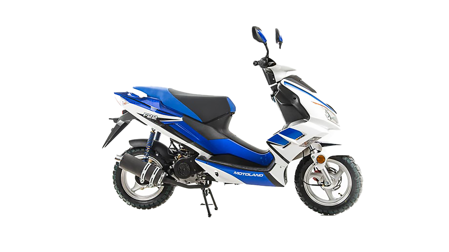 Скутер Motoland F22 (2020 г.) Синий