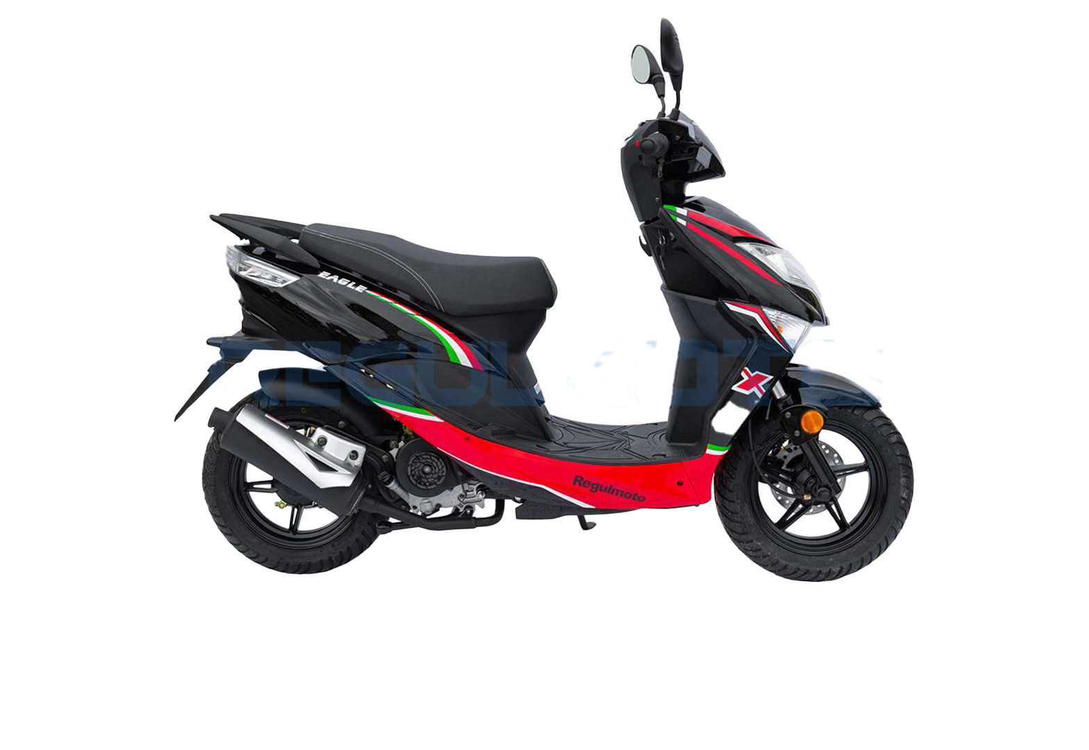 Скутер Regulmoto EAGLE 50 (LJ80QT-3L) колёса R12