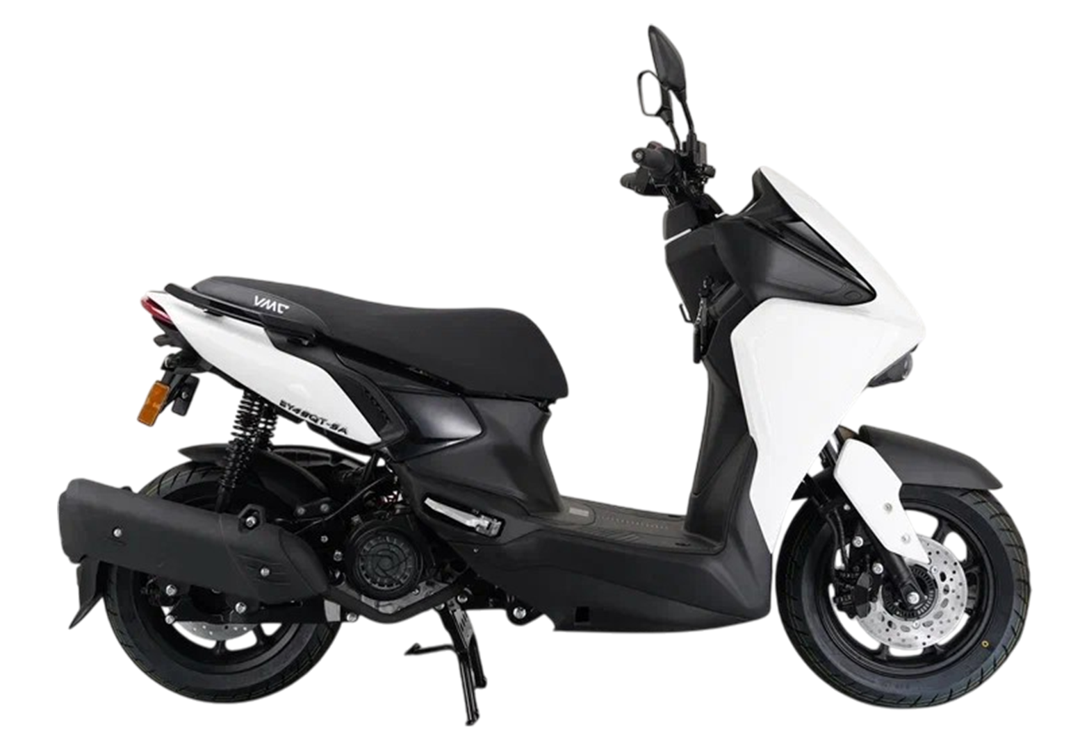 Скутер VENTO (VMC) CYCLONE BY49QT-5A 49 см3 СЕРИЯ T1700 (LED панель, CBS, USB) WHITE