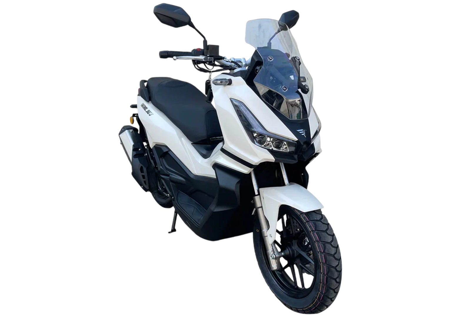 Скутер VENTO JET BY150T-5A 149см3 СЕРИЯ N1800 (ЭПТС) MATT WHITE/MATT BLACK