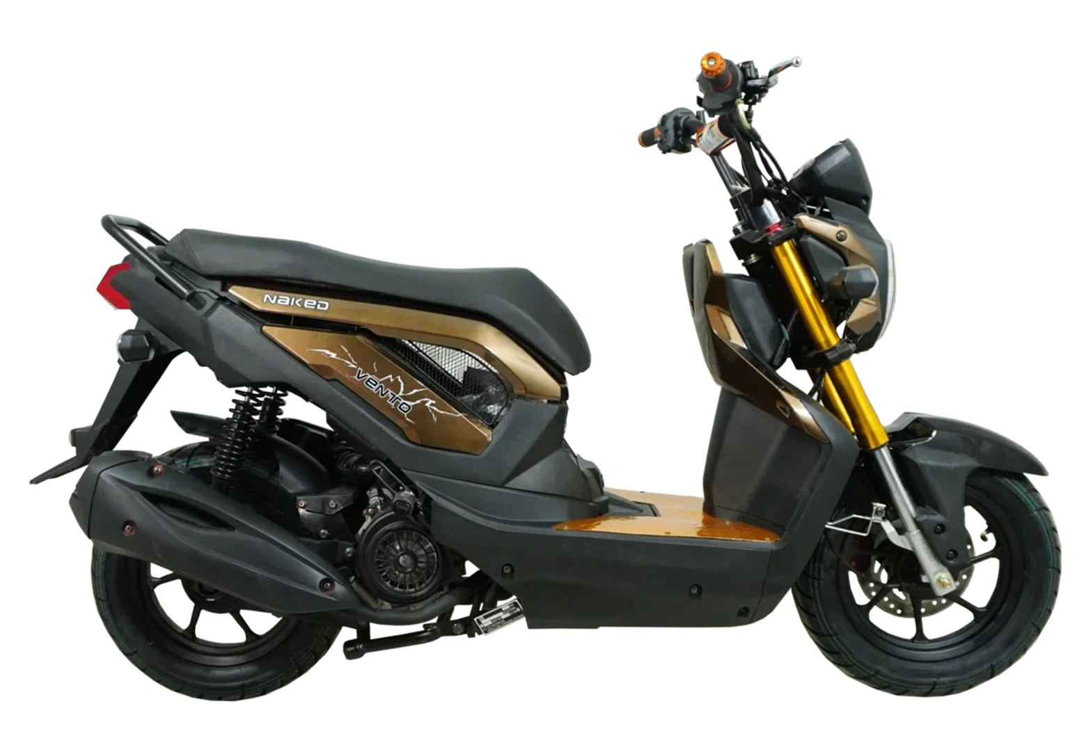 Скутер VENTO NAKED СЕРИЯ N1500, сигнализация VIN (Желтый)