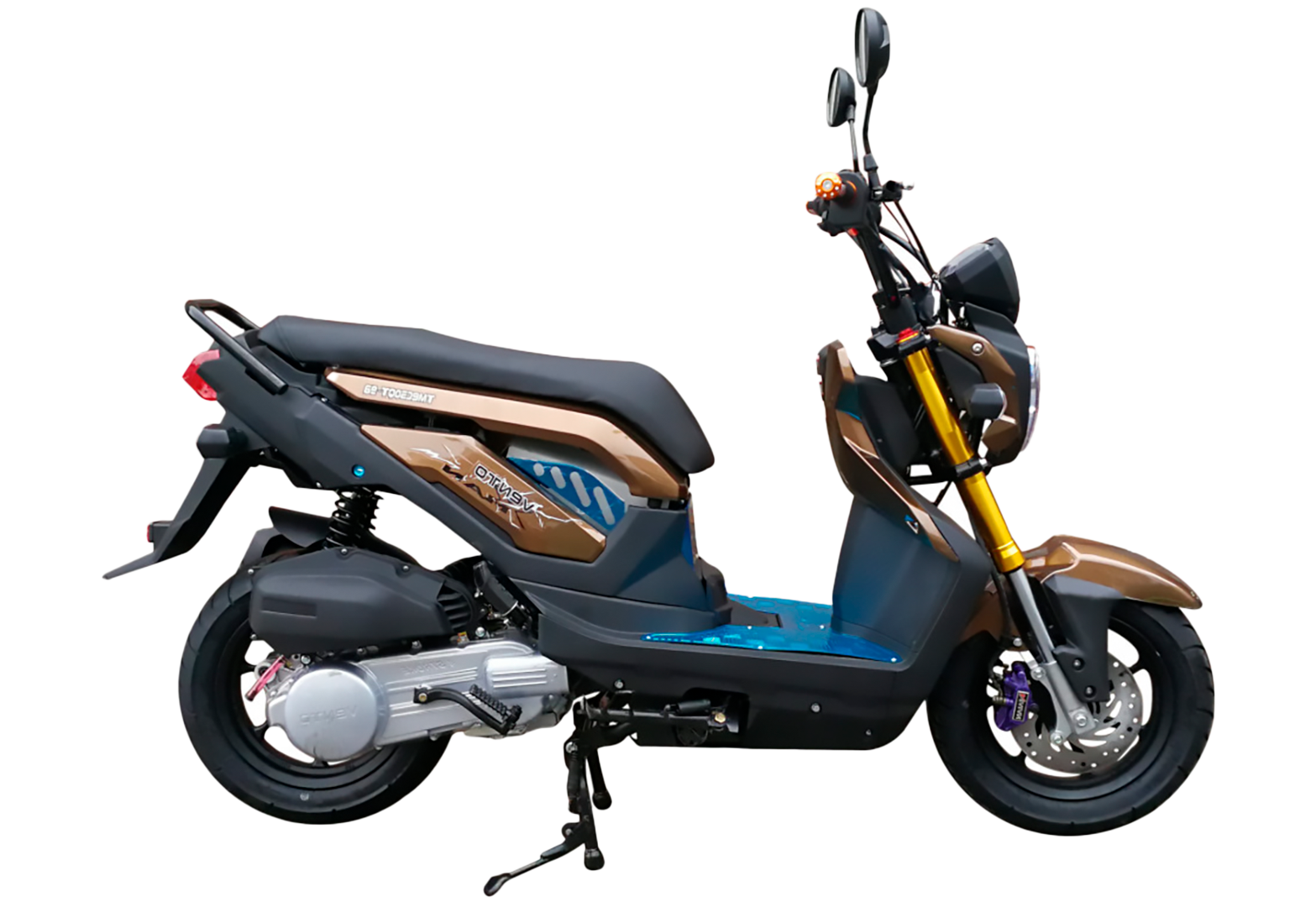 Скутер VENTO NAKED СЕРИЯ N1500, сигнализация VIN (Коричневый)