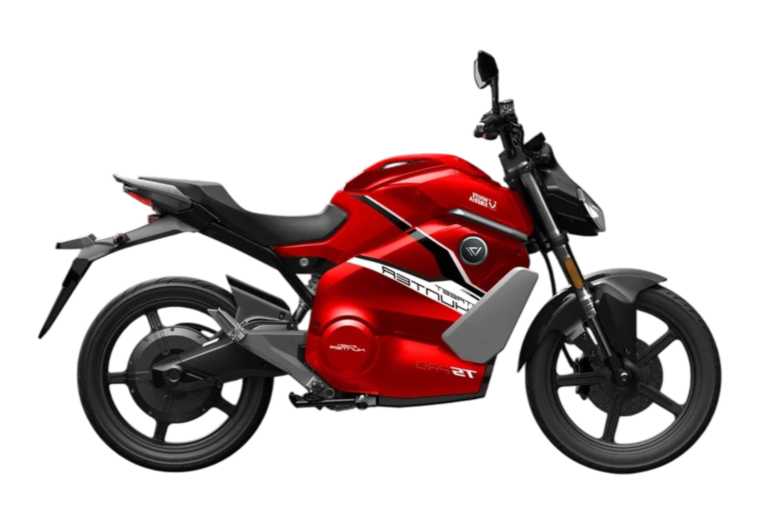 Электромотоцикл WHITE SIBERIA SUPER SOCO STREET HUNTER PRO (Красный)