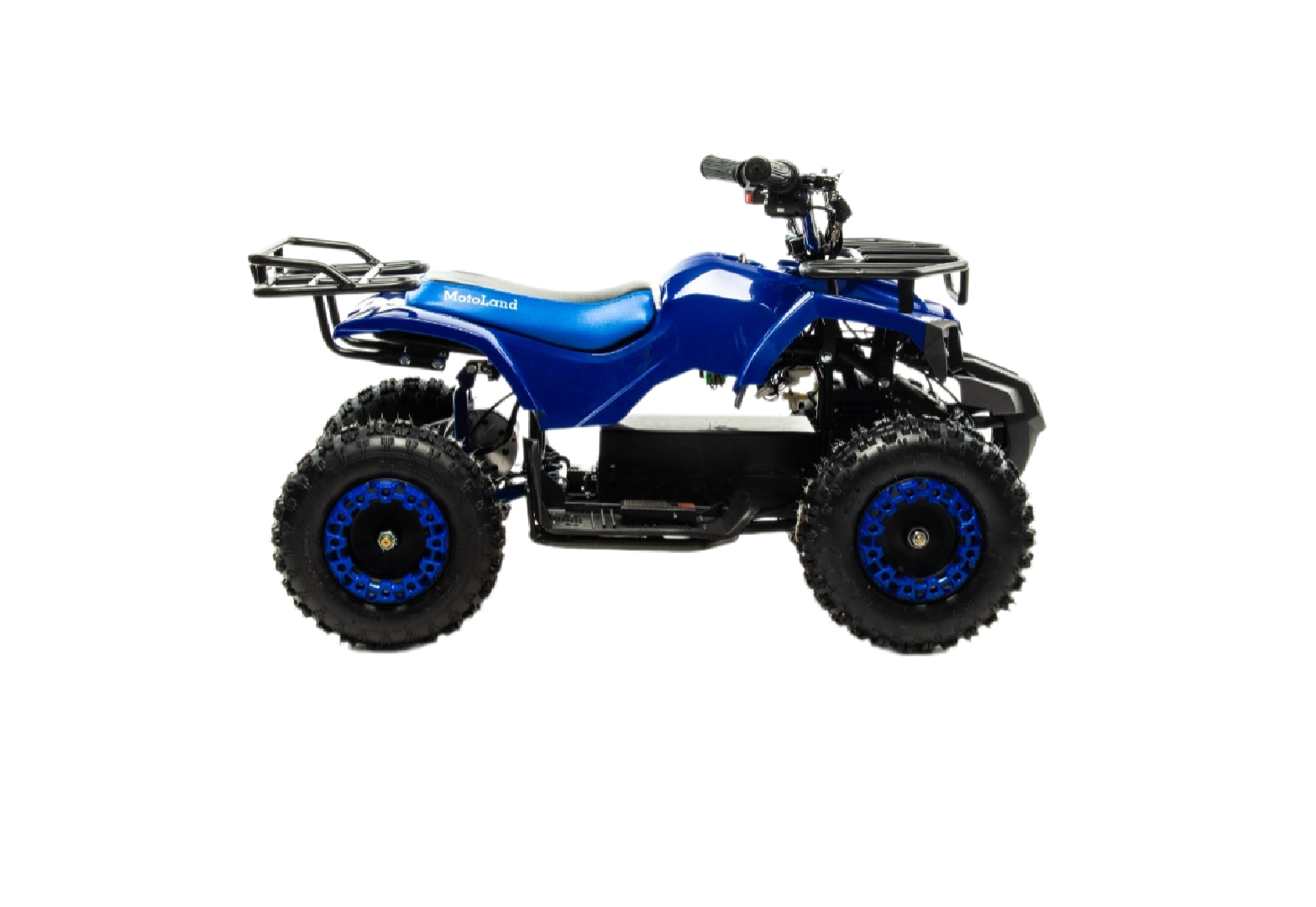 Квадроцикл Motoland (игрушка) ATV E008 800Вт (2021 г.) синий