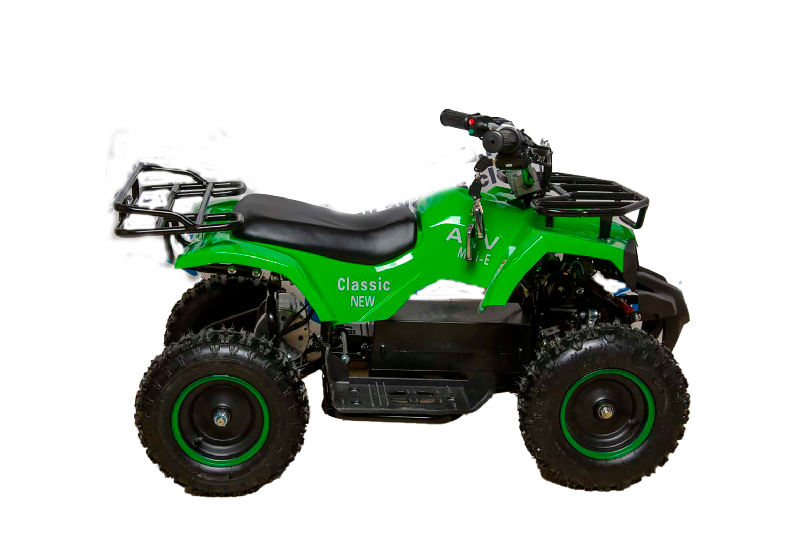 Детский квадроцикл ATV Classic 800w new электрический (Зеленый)