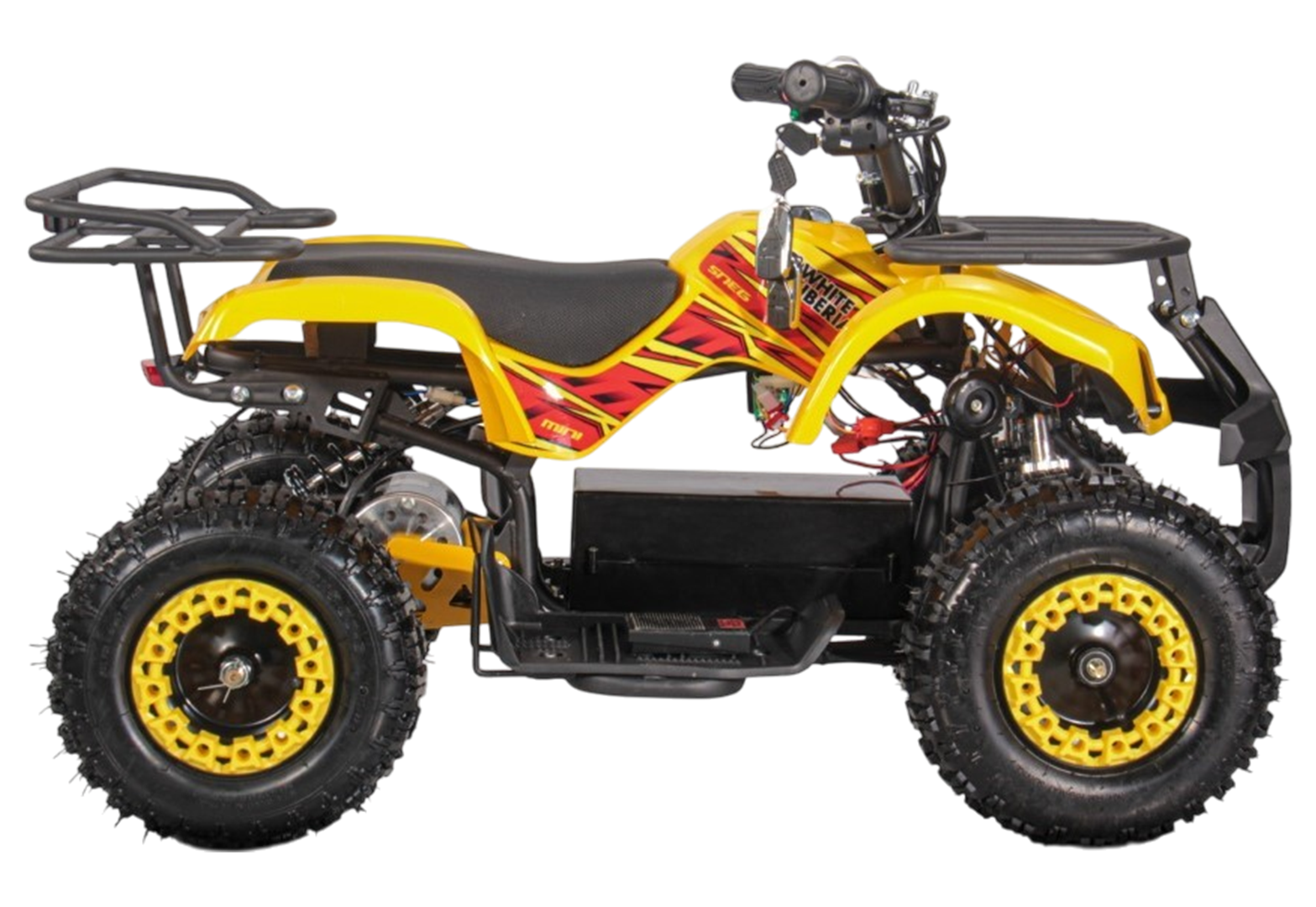 Детский электроквадроцикл SNEG MINI YELLOW