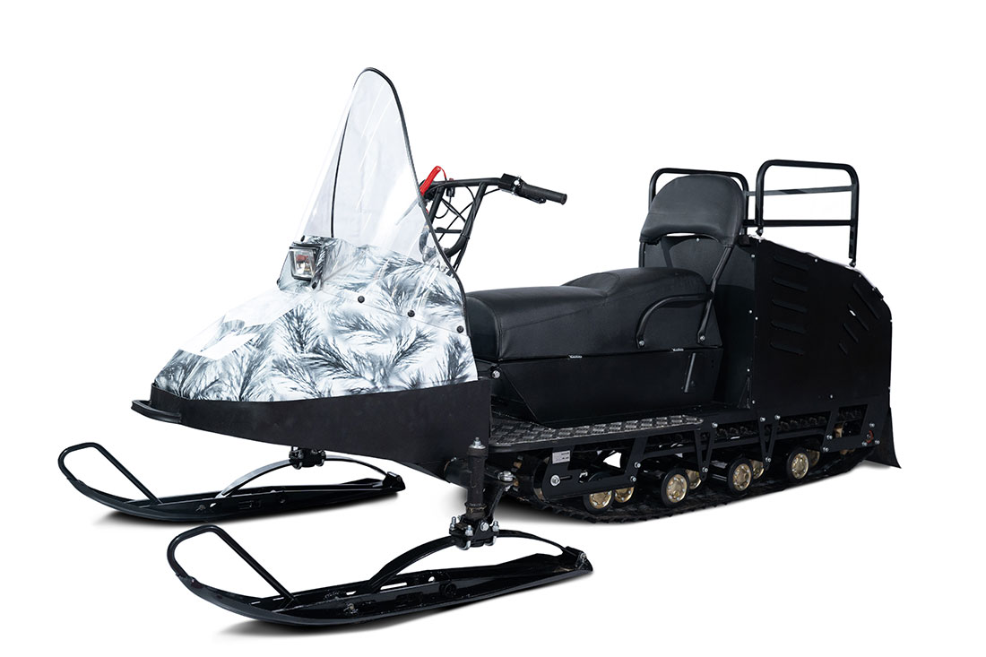 Миниснегоход Бурлак-M Егерь WHITE 18.5 л.с. с эл.зап.