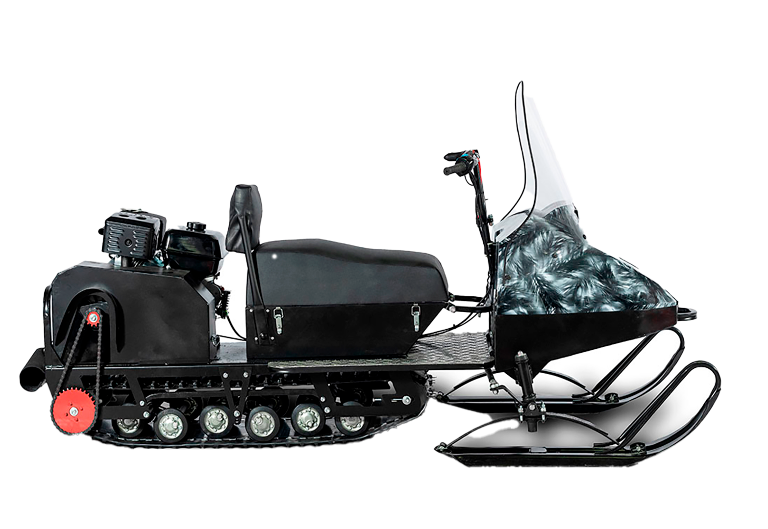 Миниснегоход Бурлак Егерь STANDART WHITE 18.5 л.с.