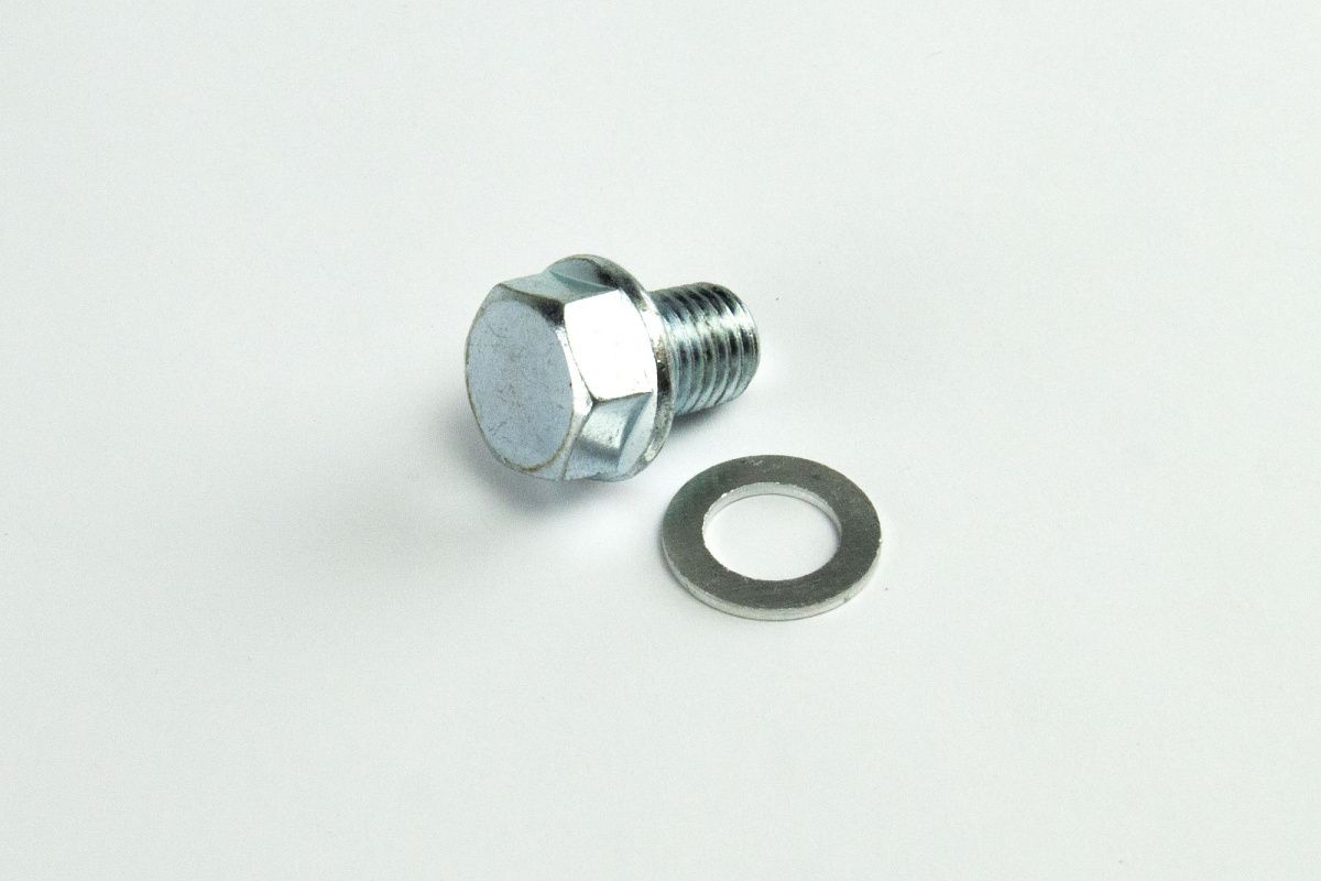 Болт картера сливной+прокладка 139FMB,147FMH,152FMH 50-125см3