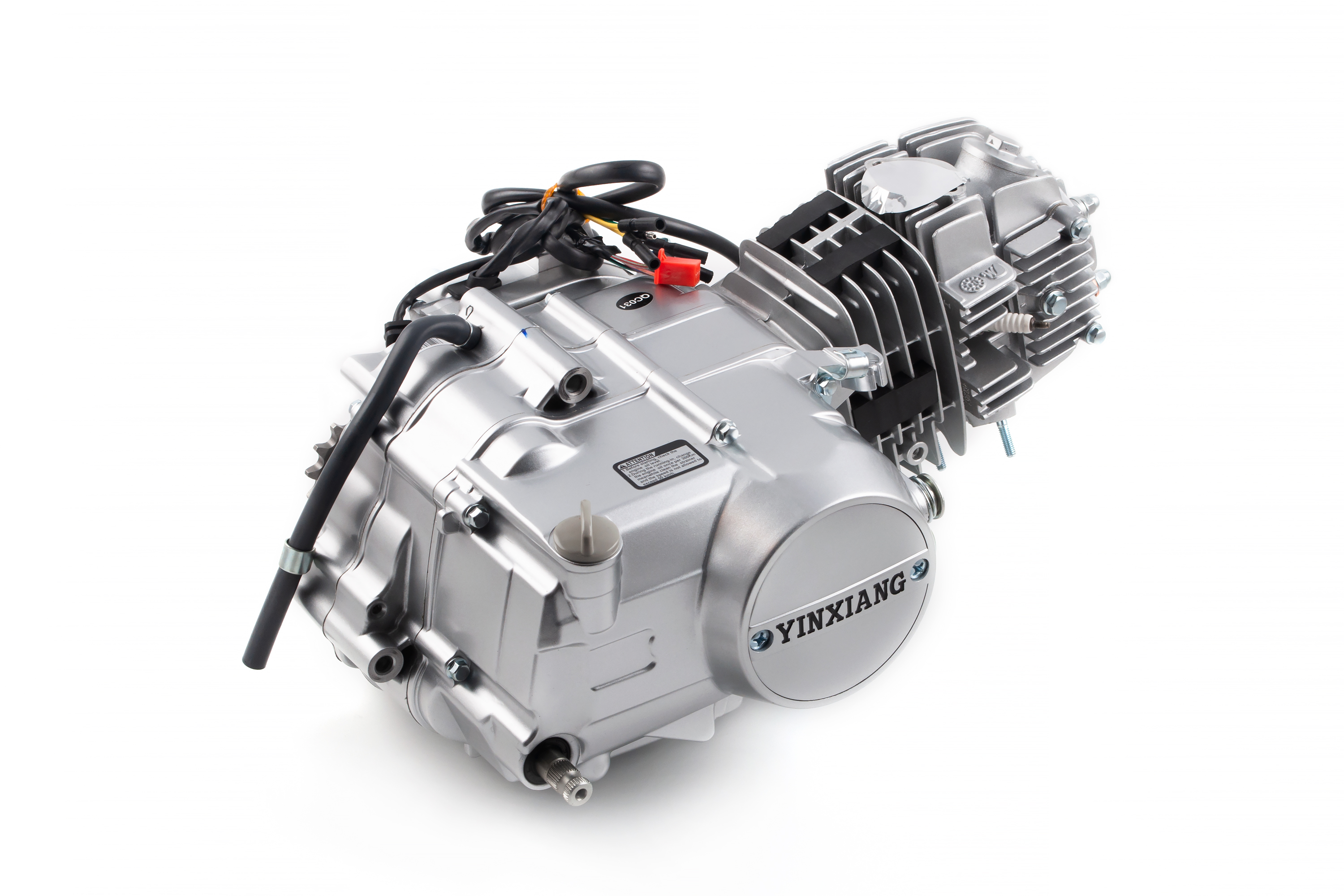 Двигатель в сборе для питбайка YX 153FMI (W120) 125см3, электростартер нижний, механика