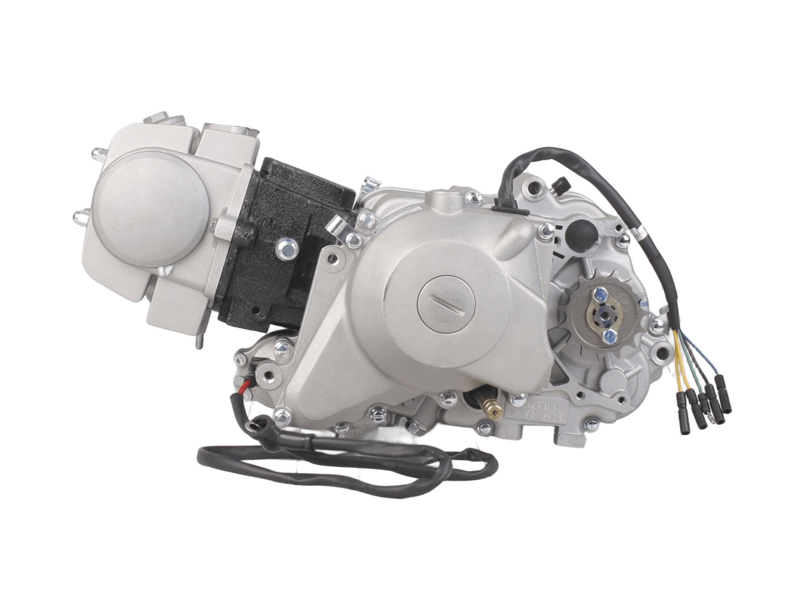 Двигатель в сборе для питбайка YX 153FMI (W120) 125см3, электростартер, полуавтомат