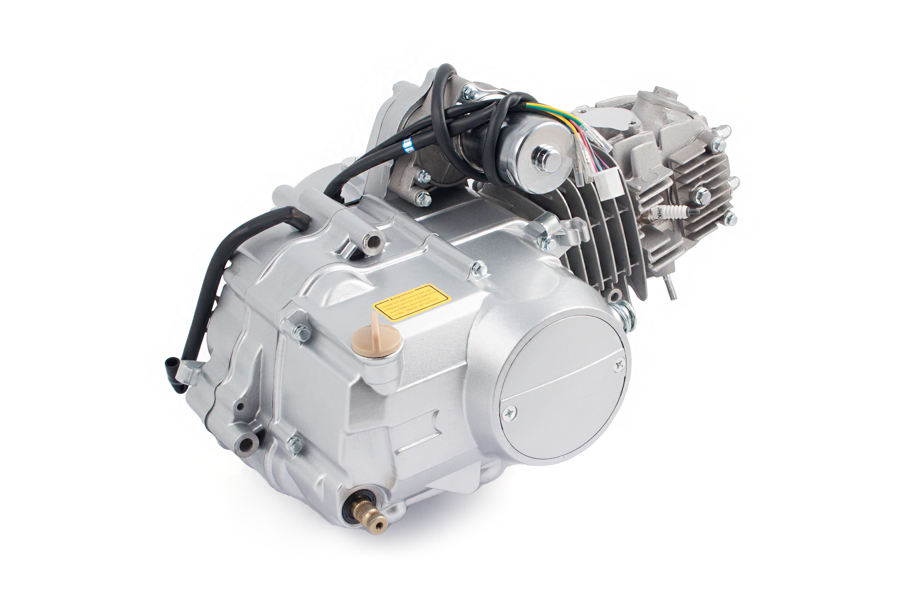 Двигатель 125см3 152FMI (52.4x55.5) механика, 4ск, стартер сверху