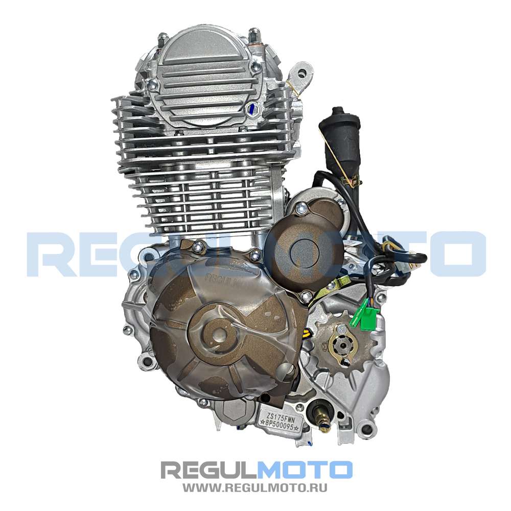 Двигатель ZS172FMM-5 PR, 300cc, big bore 75мм, 6 передач, с баланс. валом без кик.стартера