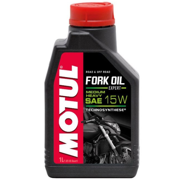 Масло для вилок Motul Fork Oil Expert Medium/Heavy 15W 1л  (арт.101138)