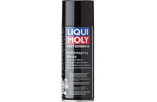 Смазка для мото цепей белая Liqui Moly Racing Kettensprey weiss , 0,4л (1591)