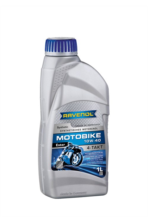 Моторное масло RAVENOL Motobike 4T Ester 10w-40 (1л)