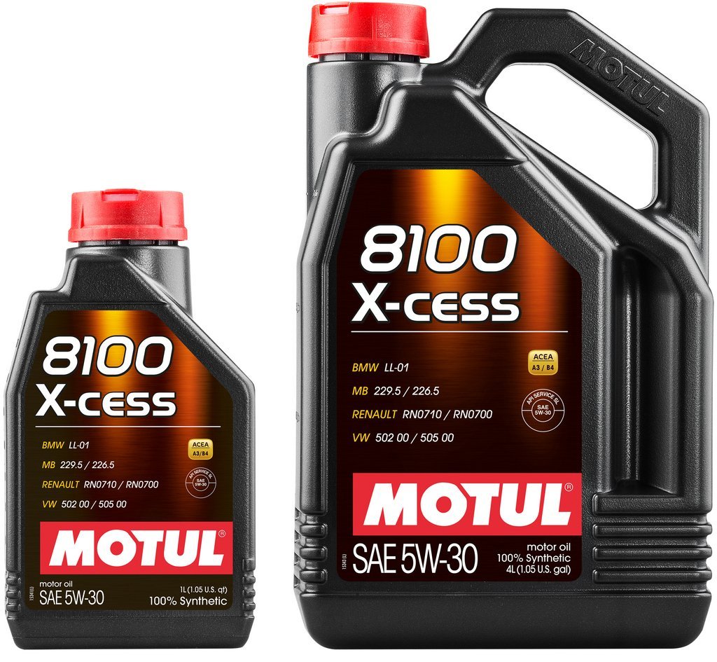 Масло Motul 8100 X-cess 5W30 (5 л.)