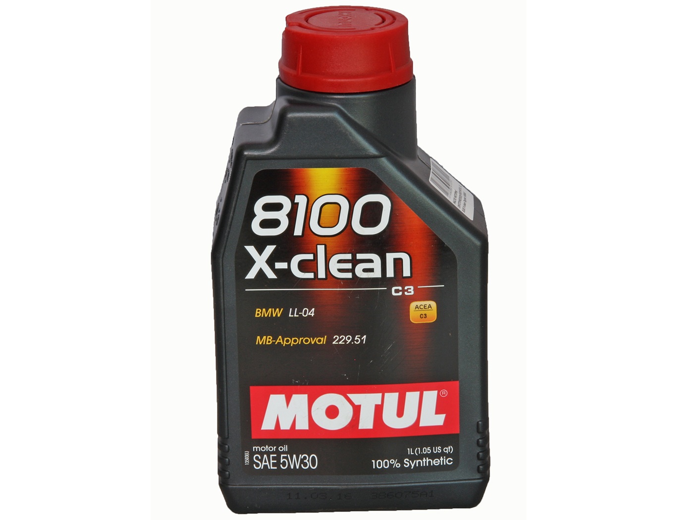 Масло MOTUL 8100 X-clean 5W30 1л
