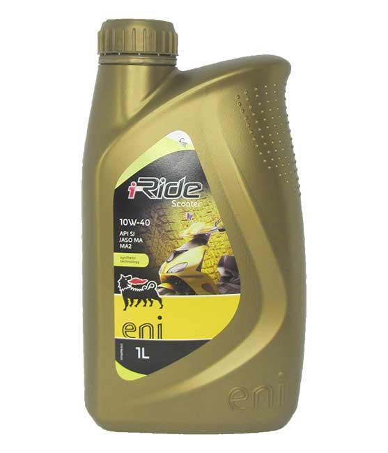 Масло ENI 4Т  i-Ride Scooter 10W40 (полусинт.) 1л.