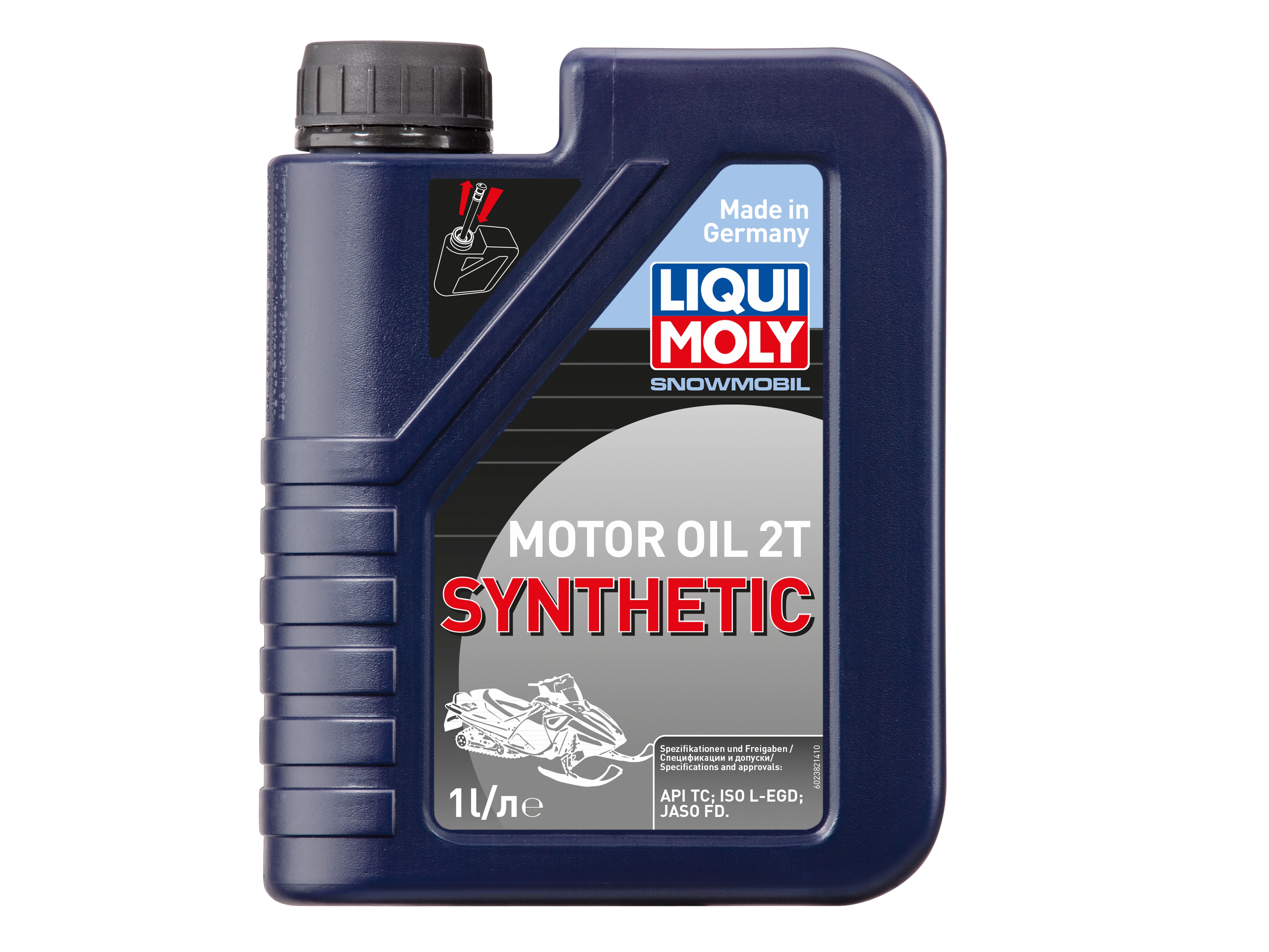Масло Liqui Moly 2t Snowmobil Motoroil Synth , 1л (2382)