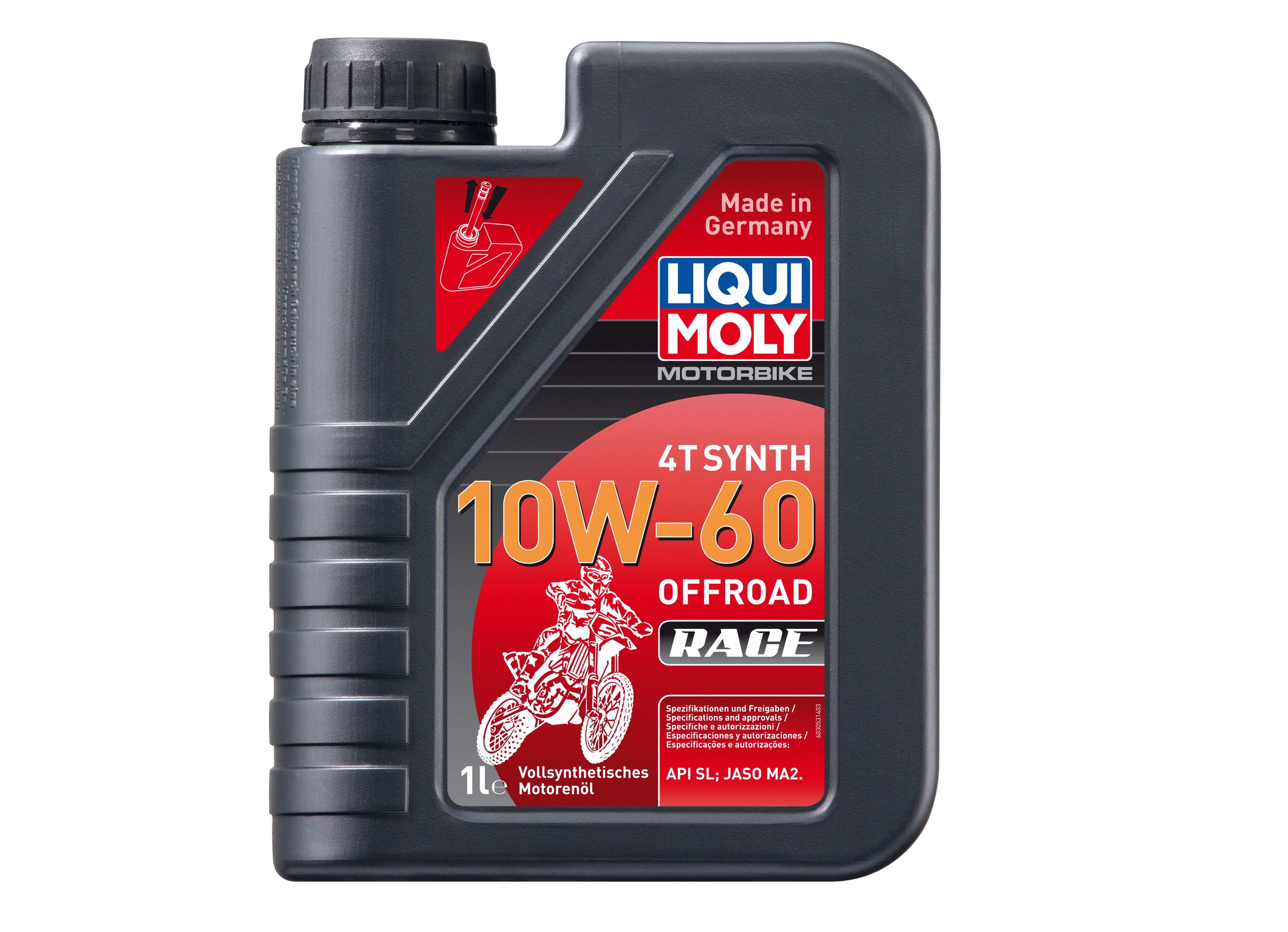 Масло Liqui Moly 4t Offroad Racing Synth 10W-60 , 1л (3053)