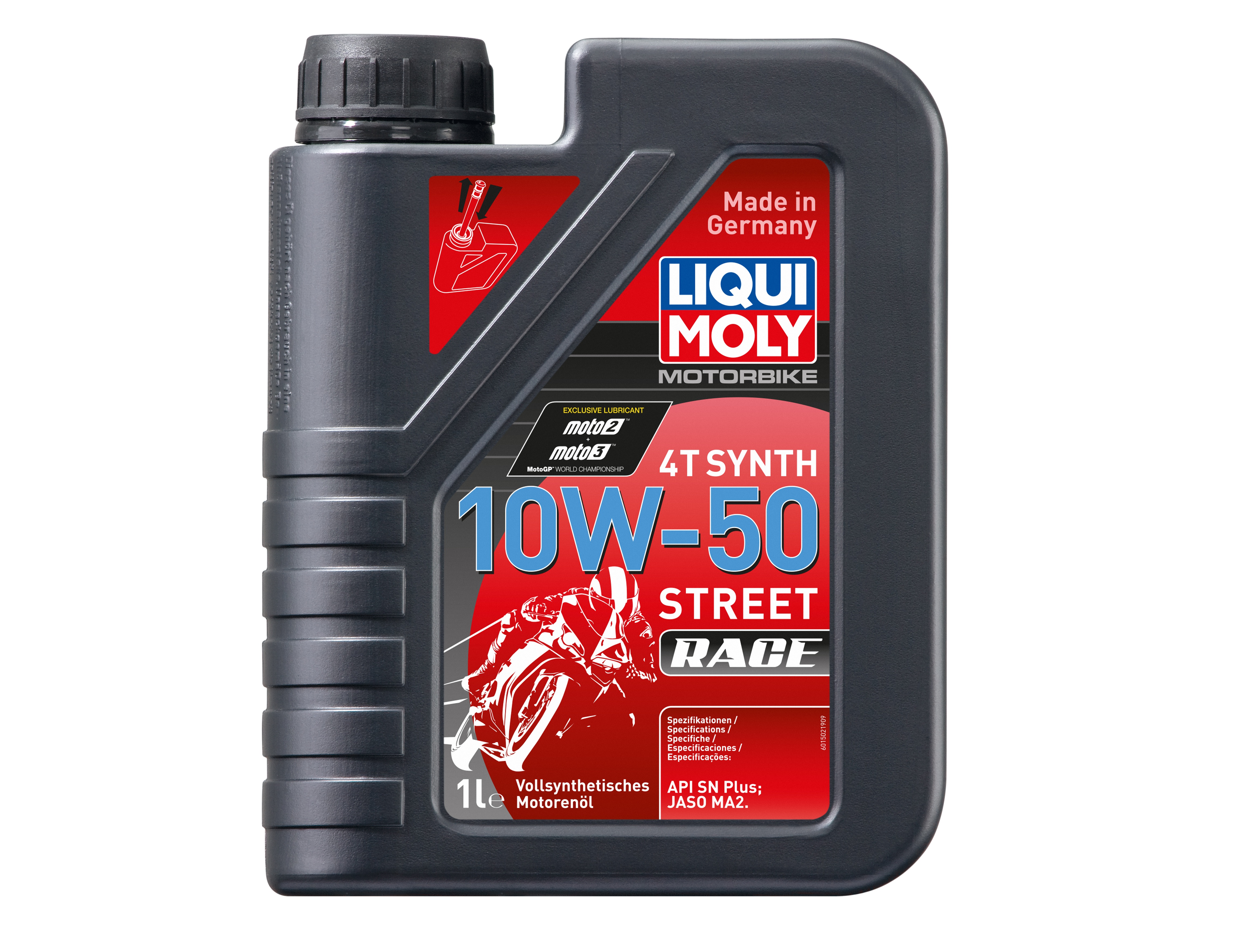 Масло Liqui Moly 4t Racing Synth 10W-50 , 1л (3982)