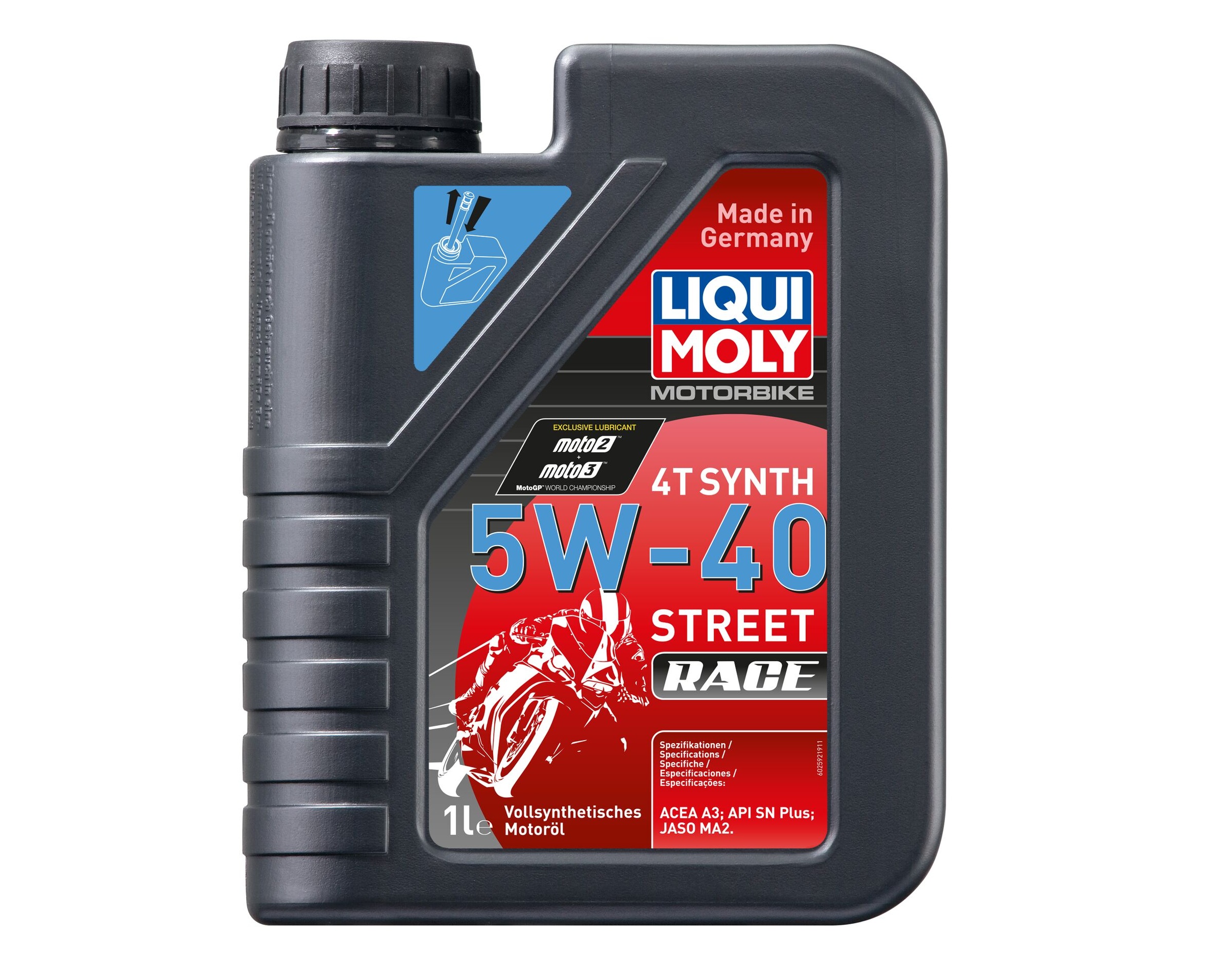 Масло Liqui Moly 4t Racing Synth 4T 5W-40 , 1л (2592)
