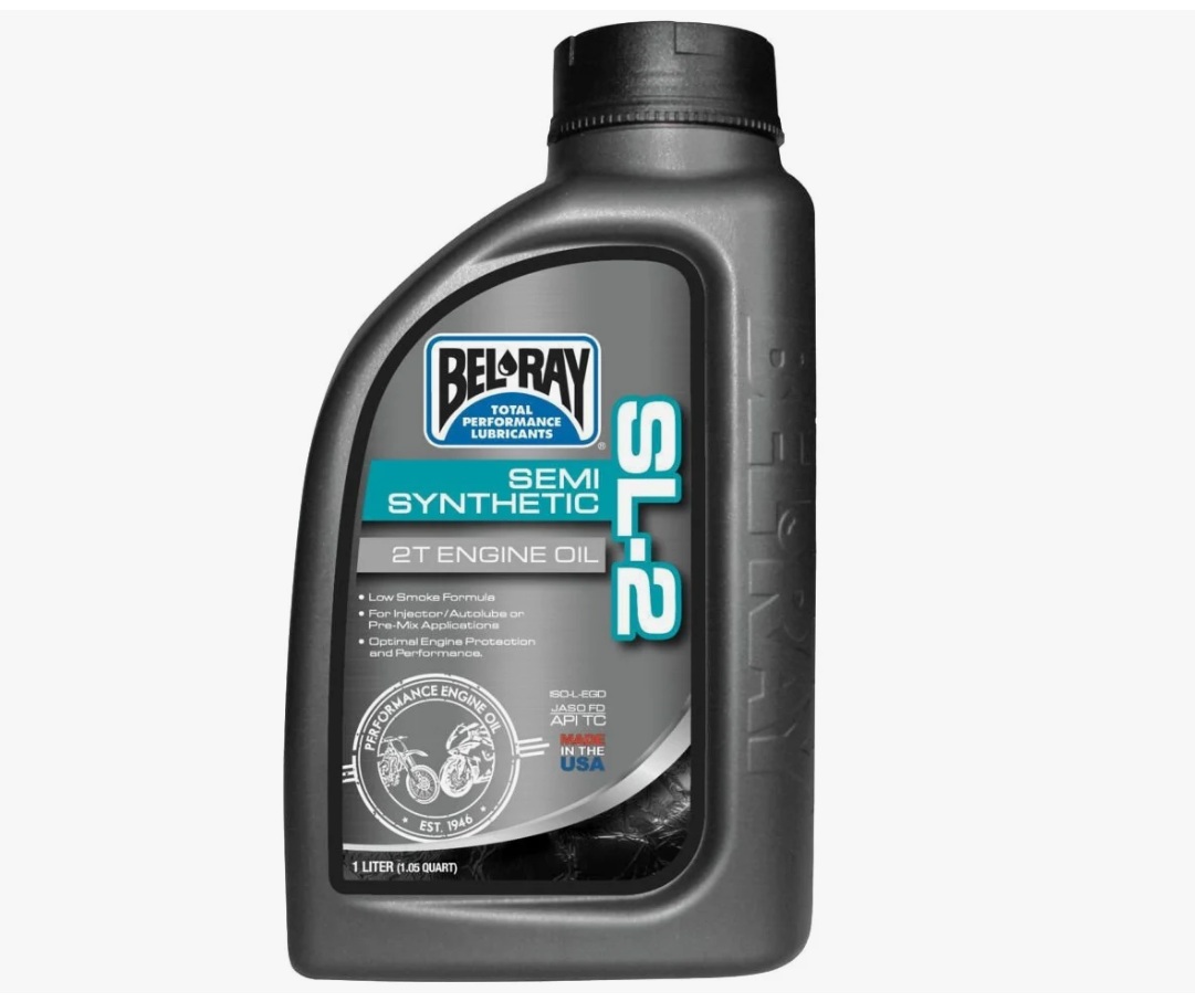 Масло BEL-RAY 2t Scooter Semi-Synthetic 1л.
