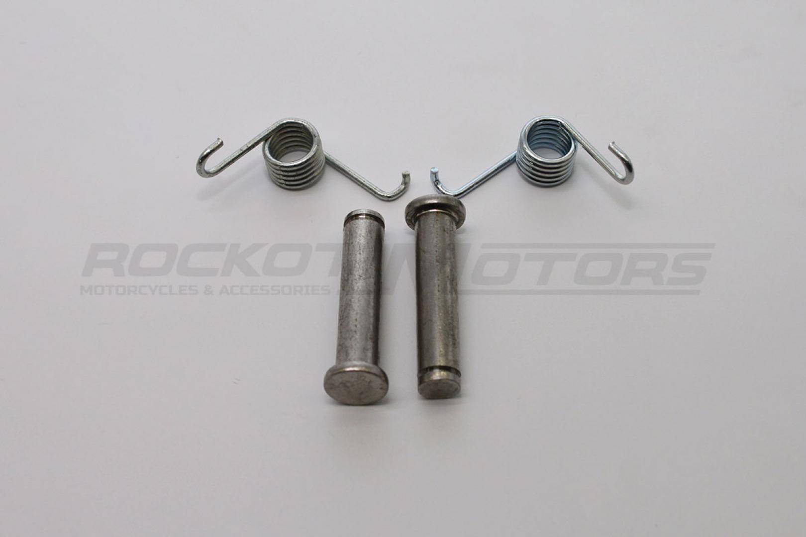 Комплект пружин подножек водителя (со штифтами)