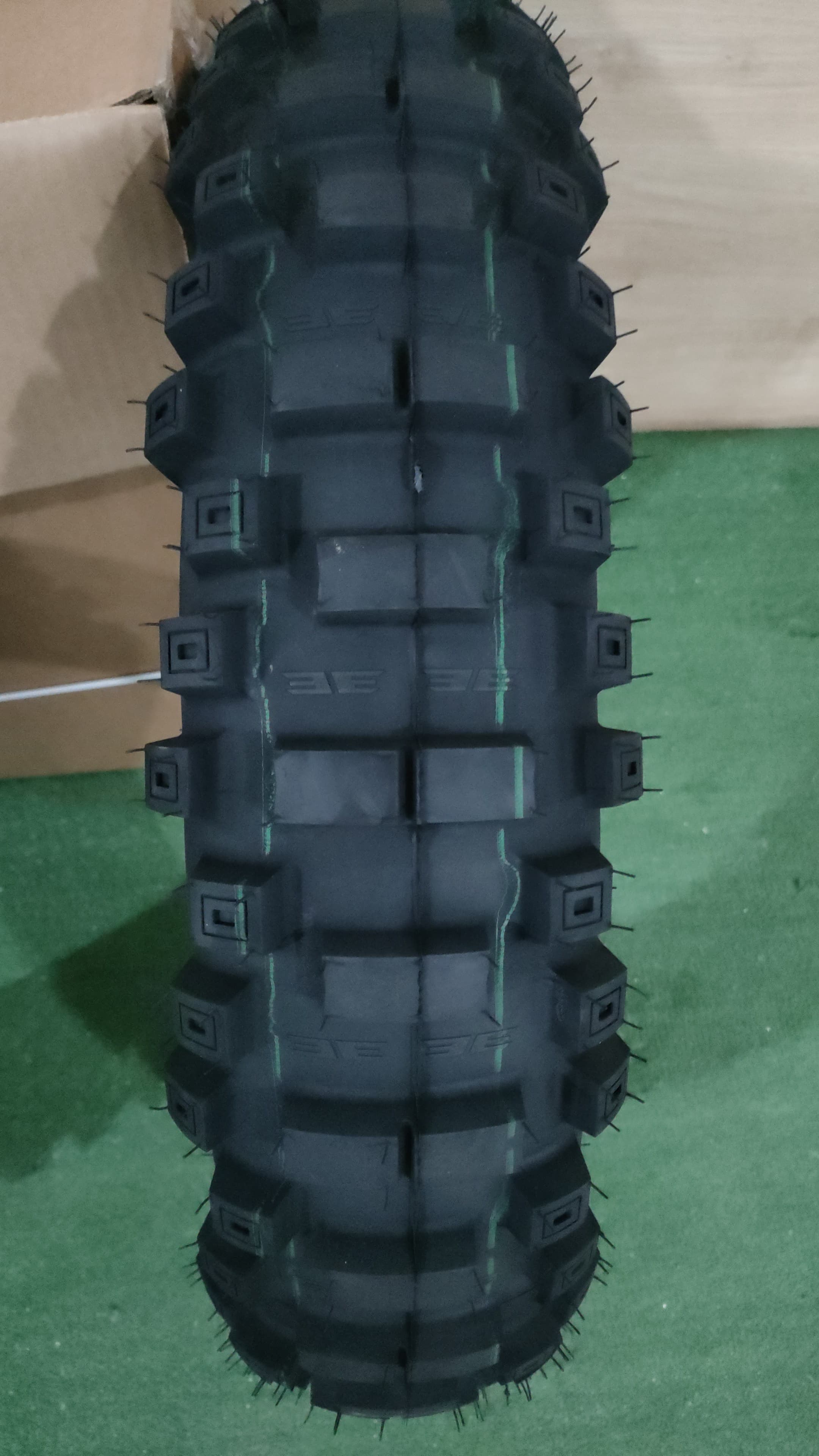 Покрышка 140/80-18 GUMM FXMOTO ENDURO-A (SUPER SOFT) \2GREEN LINE (Квадрат)