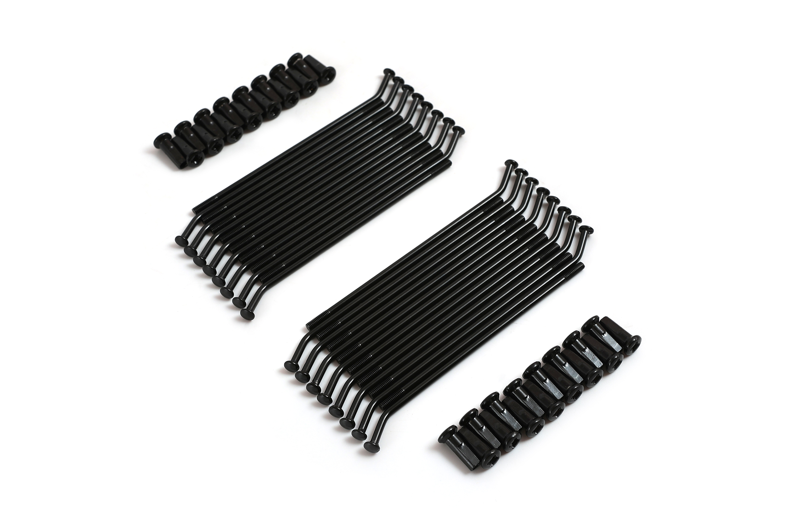 Спицы комплект R12 32шт. задние для питбайка усиленные (чёрные)