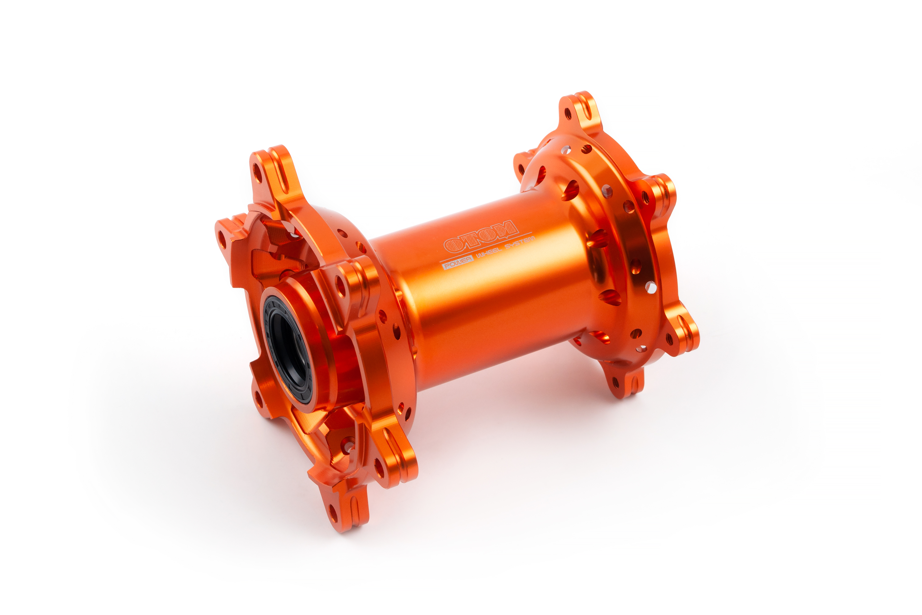 Cтупица 18 заднего колеса (KTM) CNC оранжевый OTOM