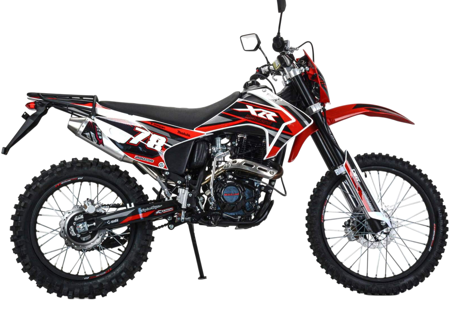 Мотоцикл Motoland 300 XR300 LITE красный (175FMM) ПТС