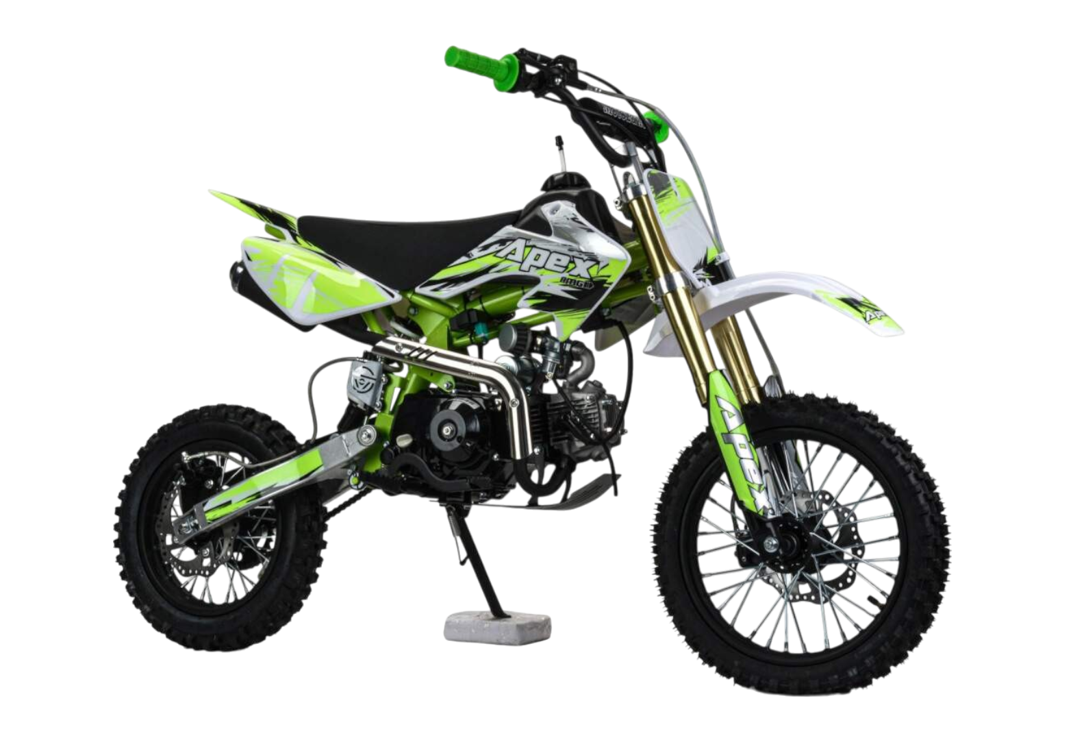 Питбайк Motoland 110 APEX10 E зеленый 14/12