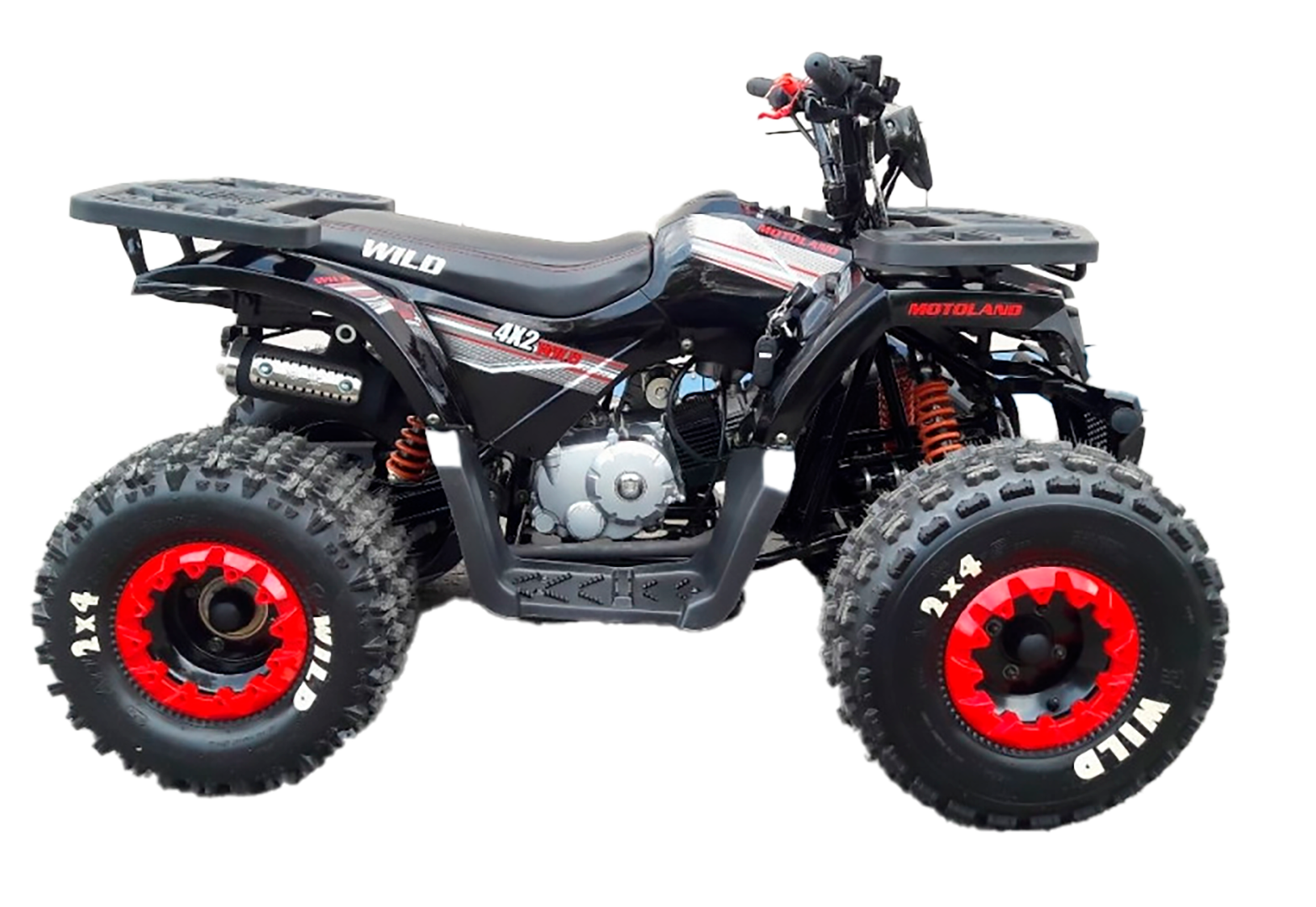 Квадроцикл Motoland VOX125 WILD A черный