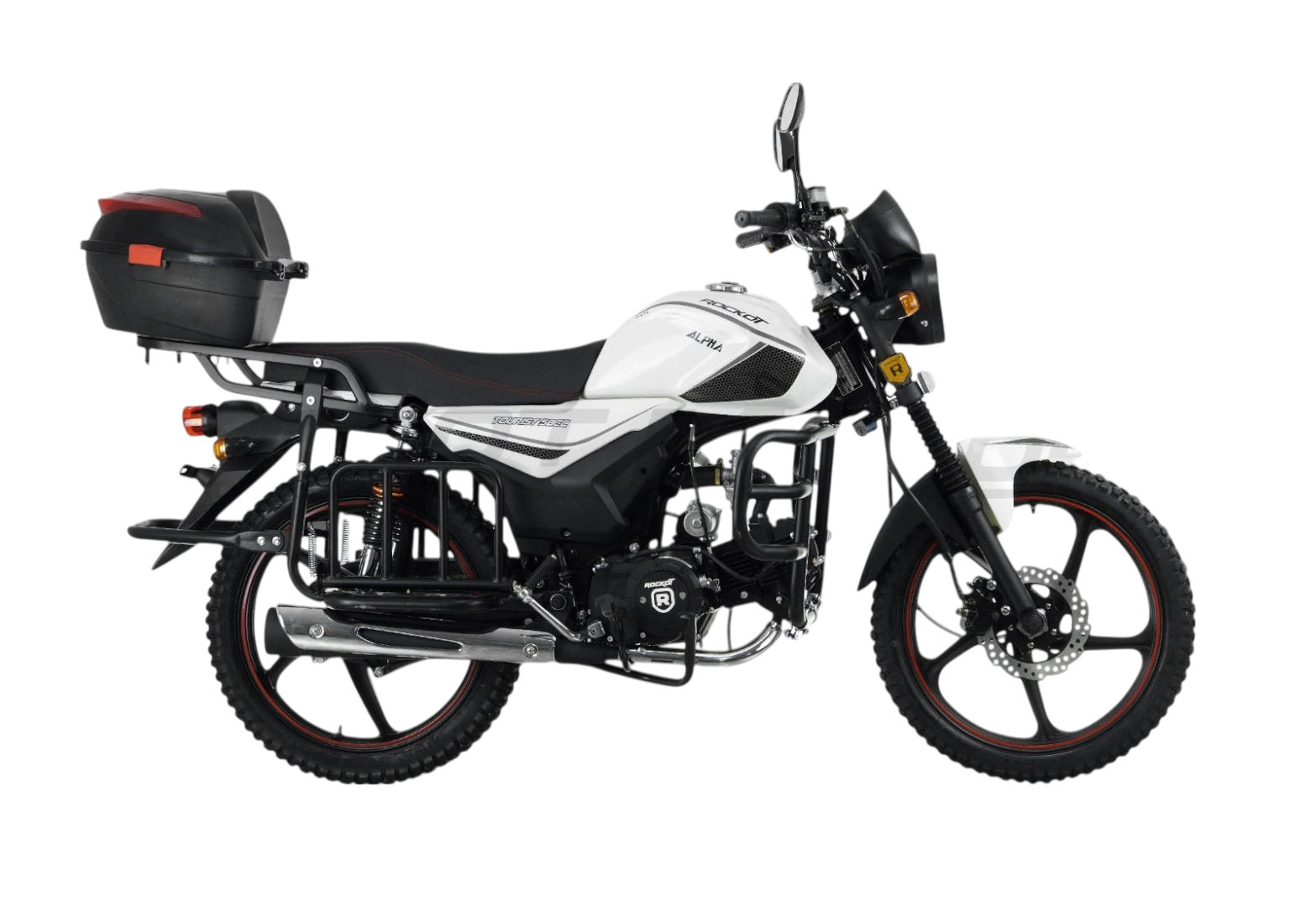 Мопед ROCKOT ALPHA TOURIST M-12 (белый глянцевый)