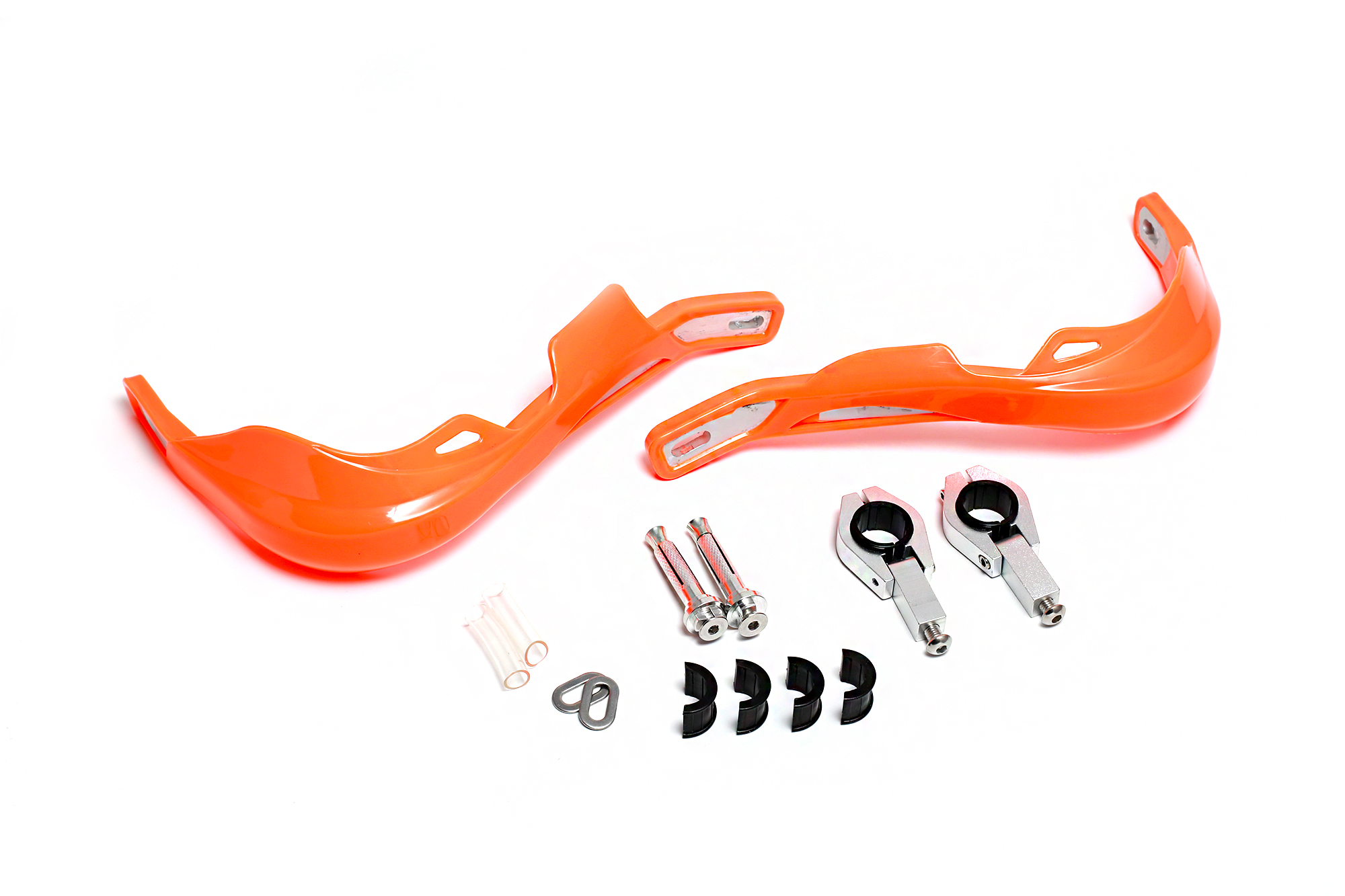 Защита рук эндуро мотоцикла HP03 28mm (армированные, пара) OTOM оранжевые