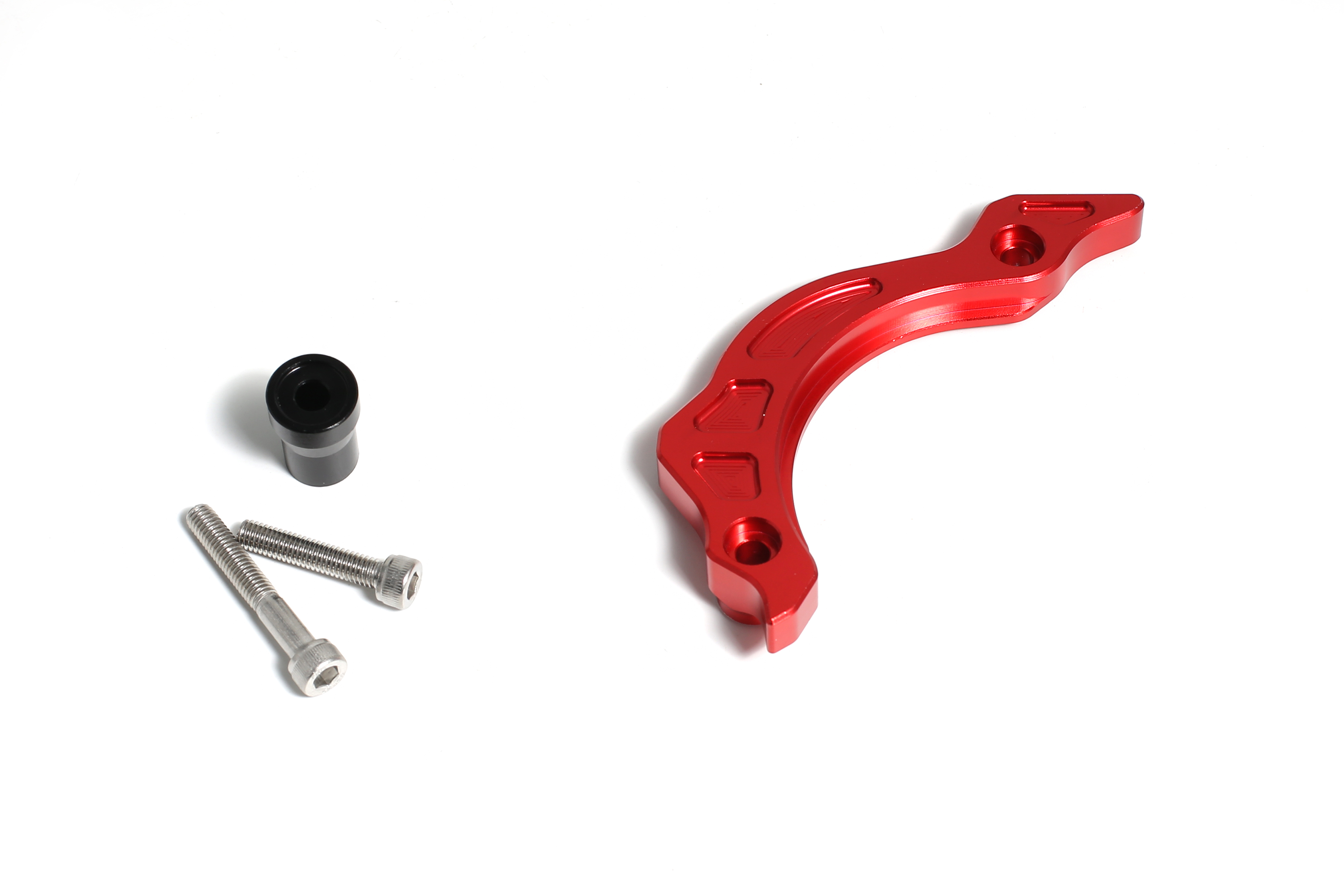 Защита ведущей звезды для эндуро алюм. ZS NC250/300S OTOM красная