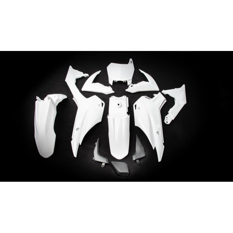 Комплект пластика для питбайка (BSE PH/WELS CRF110 тип) белый