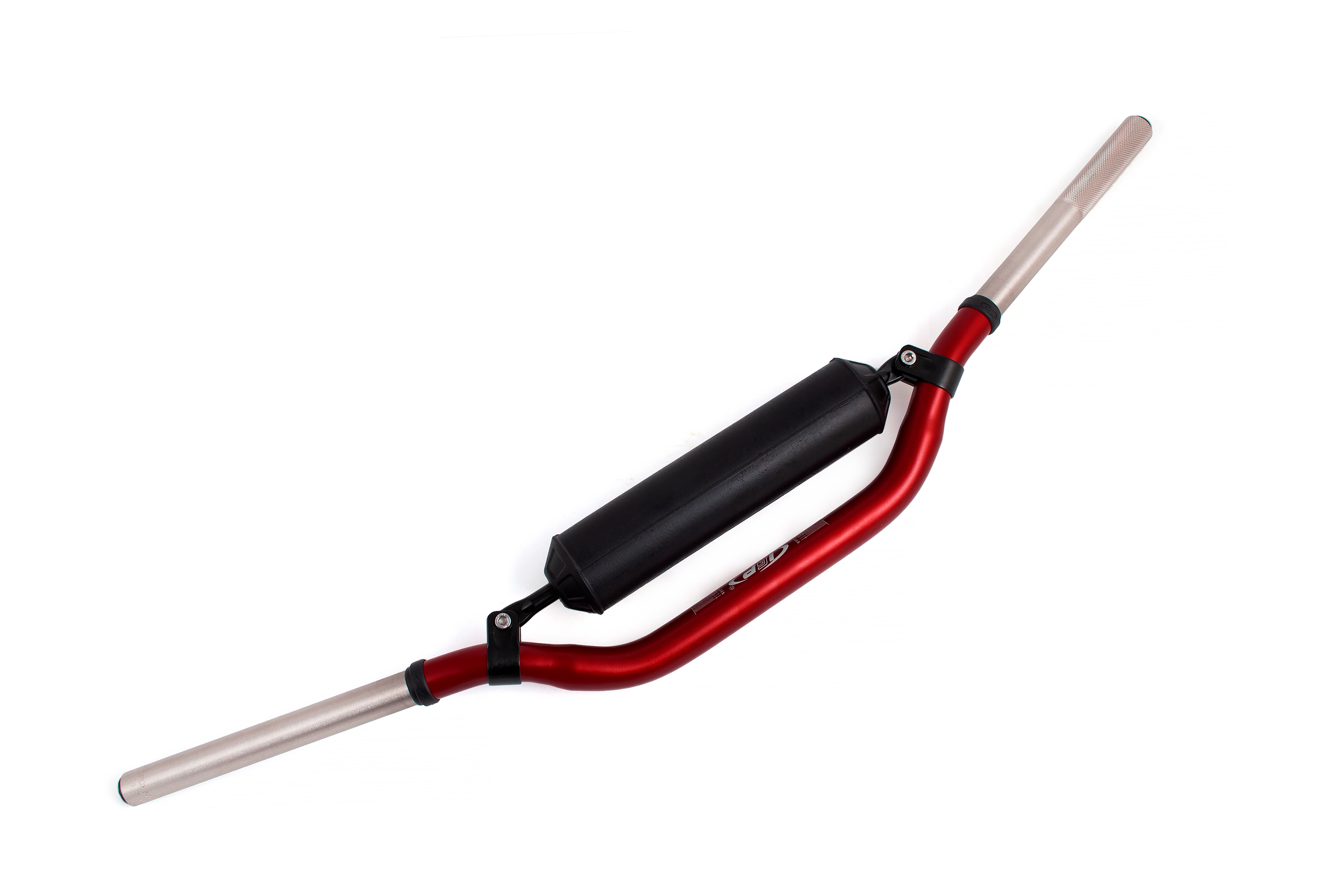 Руль для эндуро мотоцикла IGP TWINWALL  1-1/8 (28,6 мм) алюминиевый красный