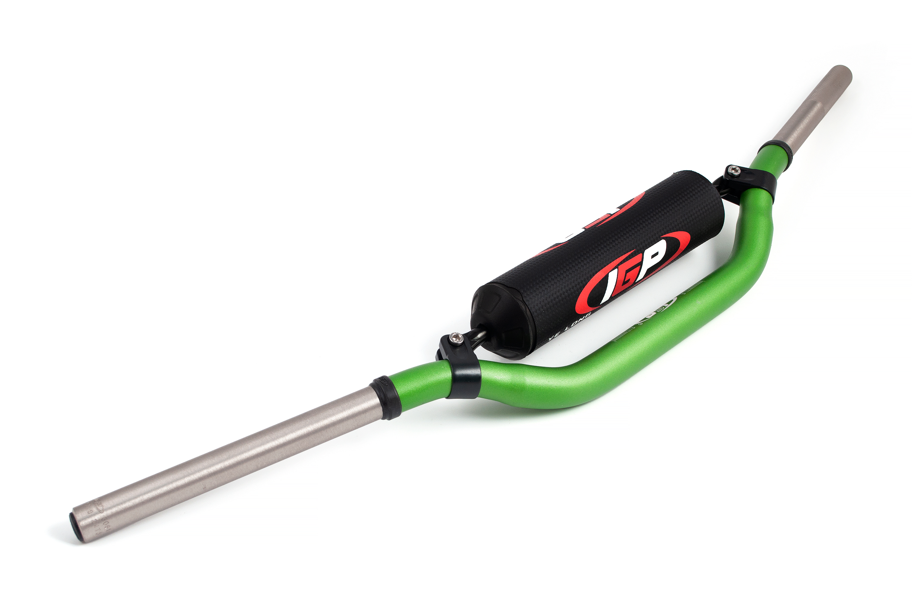 Руль для эндуро мотоцикла IGP TWINWALL  1-1/8 (28,6 мм) алюминиевый зеленый