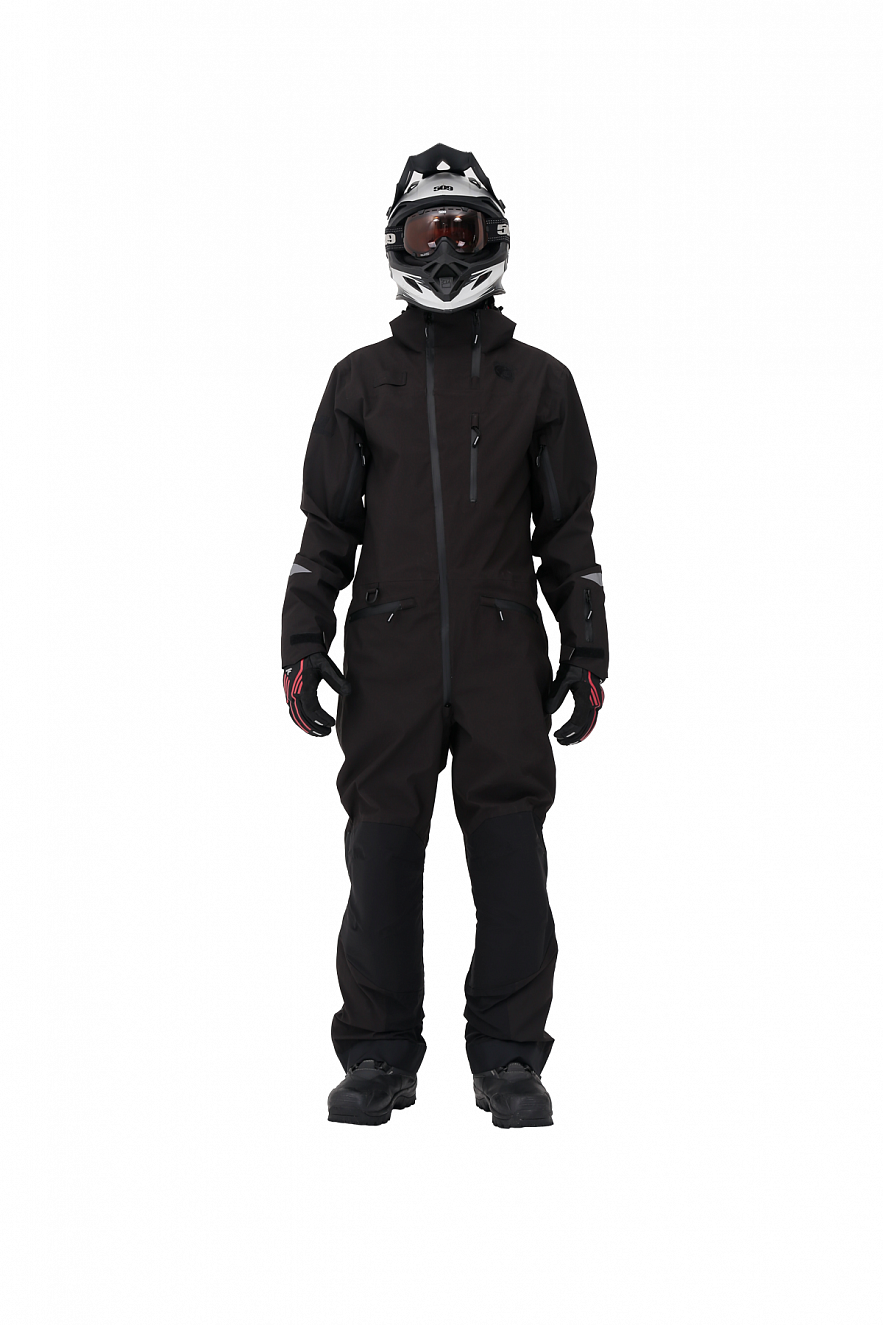 Hyperlook Комбинезон Rebel черный, размер XXXL