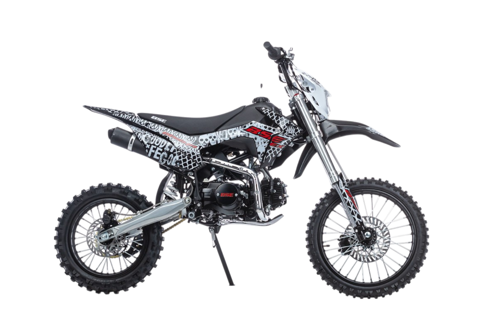 Питбайк BSE EX 14/12 Max13 White Red (040)