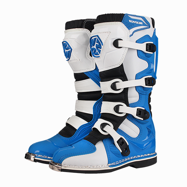 Мотоботы Scoyco MBM006 высокие синие 44