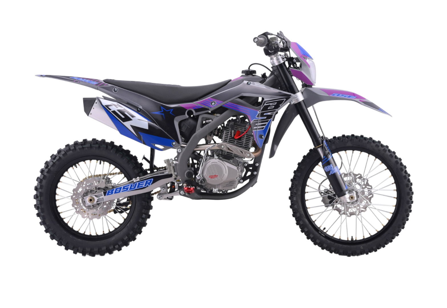 Кроссовый мотоцикл BSE Z5 L Purple Volcano
